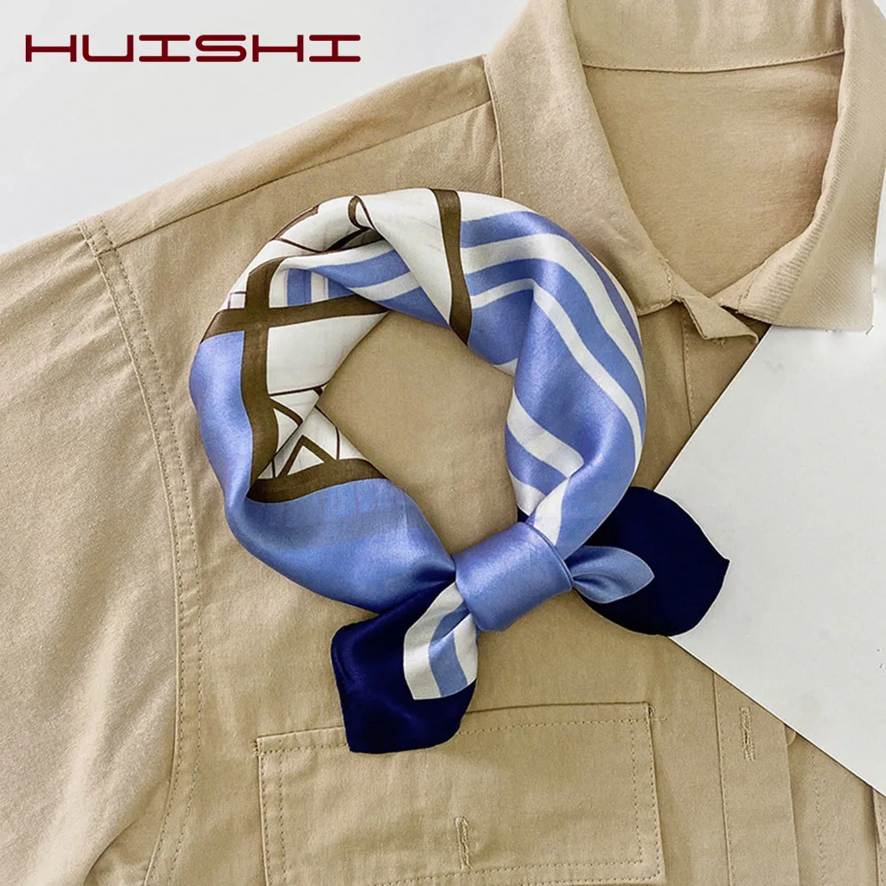 HUISHI Print Scarf Silk 100% Neckwear Head Tie Small Scarf Women All-match Bag Shirt Skirt Suit Elegant Collocation Scarves
HUISHI Print Scarf Silk 100% Neckwear Head Tie Small Scarf Women All-match Bag Shirt Skirt Suit Elegant Collocation Scarves