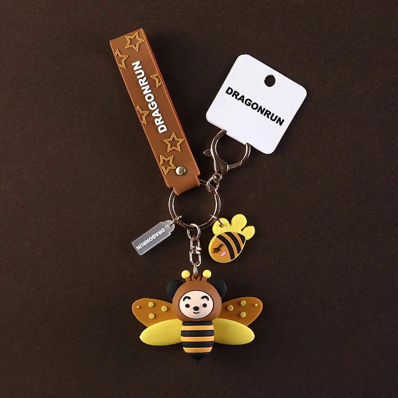 Busy Little Bee Car Keychains Accessories Cute Korean Version Of The Key Chain Student Small Gift Bag Decoration Pendant Keyring
Busy Little Bee Car Keychains Accessories Cute Korean Version Of The Key Chain Student Small Gift Bag Decoration Pendant Keyring