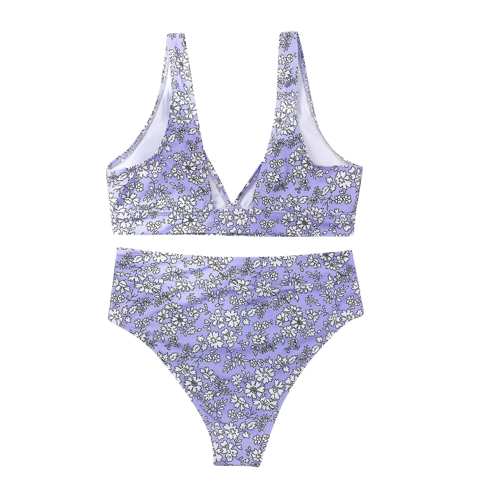 High waist Bathing Suit 2021 Push up padded Swimsuit Women's Sexy Brazilian Swimwear Biquini Flower Print High Cut Bikini Set
High waist Bathing Suit 2021 Push up padded Swimsuit Women's Sexy Brazilian Swimwear Biquini Flower Print High Cut Bikini Set