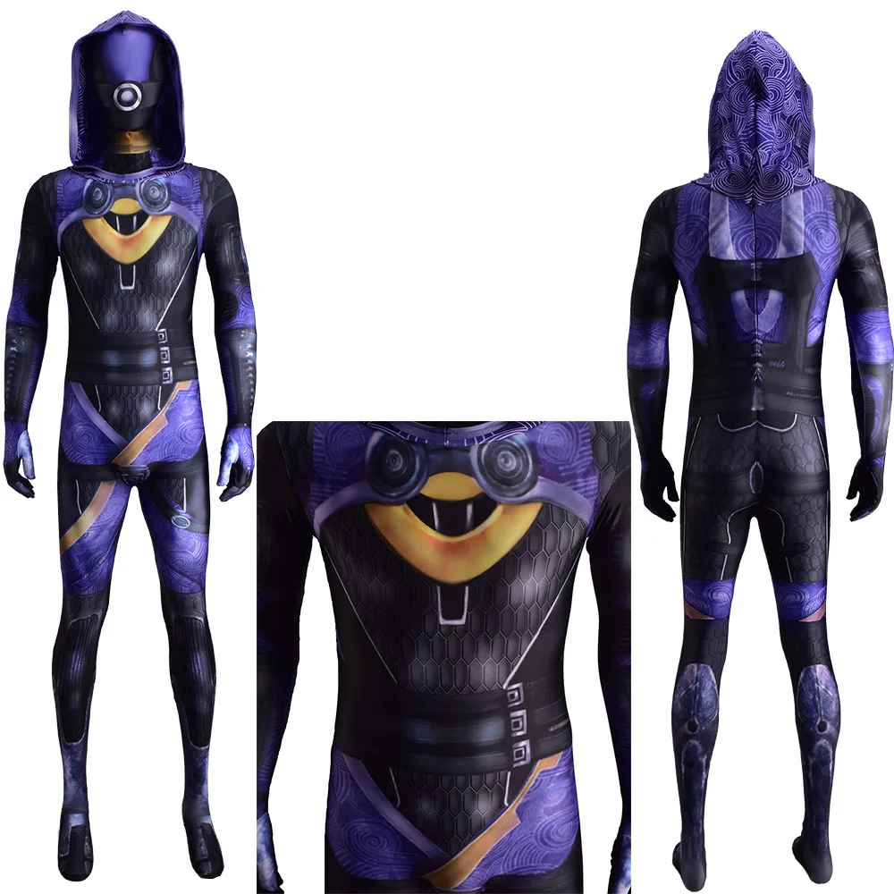Mass Effect 2 Tali'Zorah Cosplay Costumes Halloween Costumes Zentai Jumpsuit Lycra Bodysuit
Mass Effect 2 Tali'Zorah Cosplay Costumes Halloween Costumes Zentai Jumpsuit Lycra Bodysuit