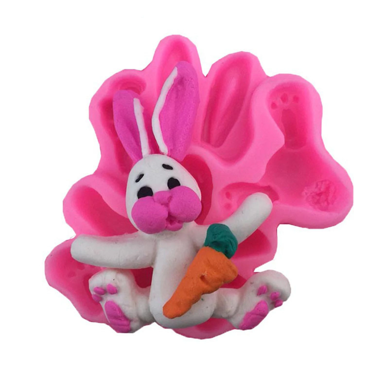 D Rabbit Easter Bunny Silicone Mould Fondant Cake Molds Cupcake Decorating Tools Confeitaria Chocolate Mold Kitchen Accessories
D Rabbit Easter Bunny Silicone Mould Fondant Cake Molds Cupcake Decorating Tools Confeitaria Chocolate Mold Kitchen Accessories