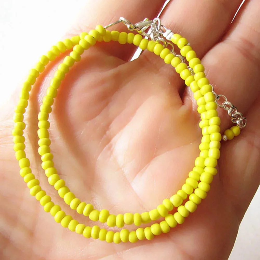 2021 New Korean Sweet Colorful Acrylic Boho Beaded Clavicle Necklaces for Women Girls Jewelry Multicolor Short Choker Necklace
2021 New Korean Sweet Colorful Acrylic Boho Beaded Clavicle Necklaces for Women Girls Jewelry Multicolor Short Choker Necklace