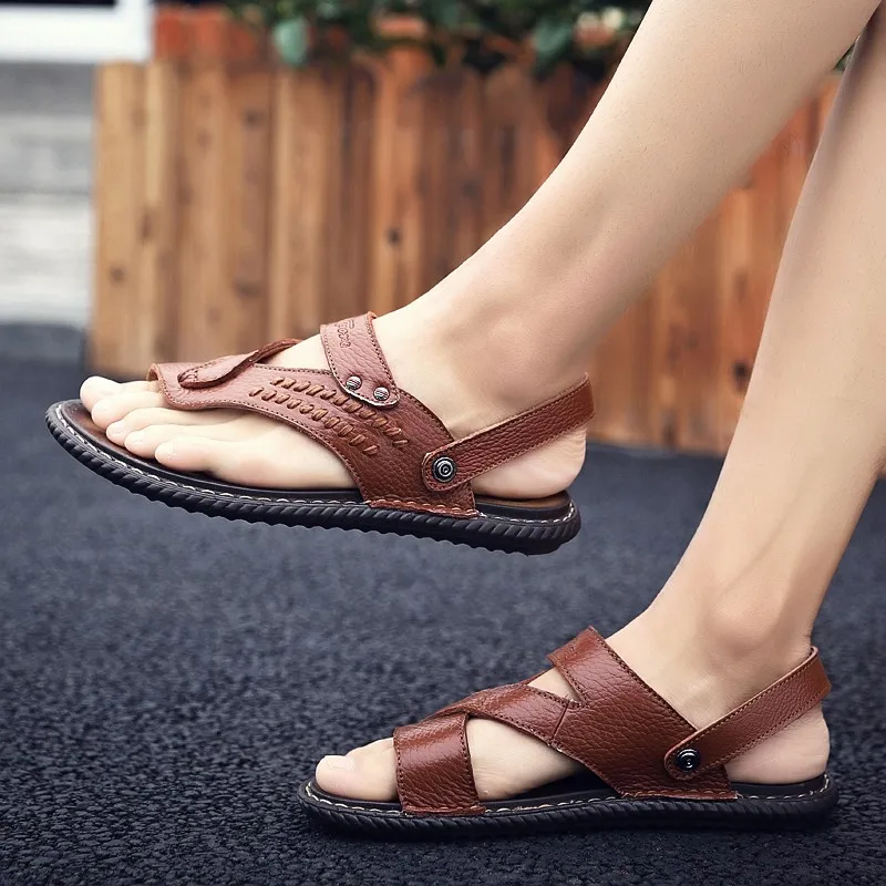 Sandalia Masculina Shoes Men Sandals Sandalias Playa Hombre De Cuero Para Sandalia Rasteira Verano Sandali Da Uomo Vietnam
Sandalia Masculina Shoes Men Sandals Sandalias Playa Hombre De Cuero Para Sandalia Rasteira Verano Sandali Da Uomo Vietnam