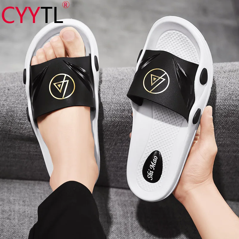 CYYTL Designer Men Home Shower Slippers Lightweight Outdoor Beach Sandals Soft Slides Breathable Shoes Summer Claquette Homme
CYYTL Designer Men Home Shower Slippers Lightweight Outdoor Beach Sandals Soft Slides Breathable Shoes Summer Claquette Homme