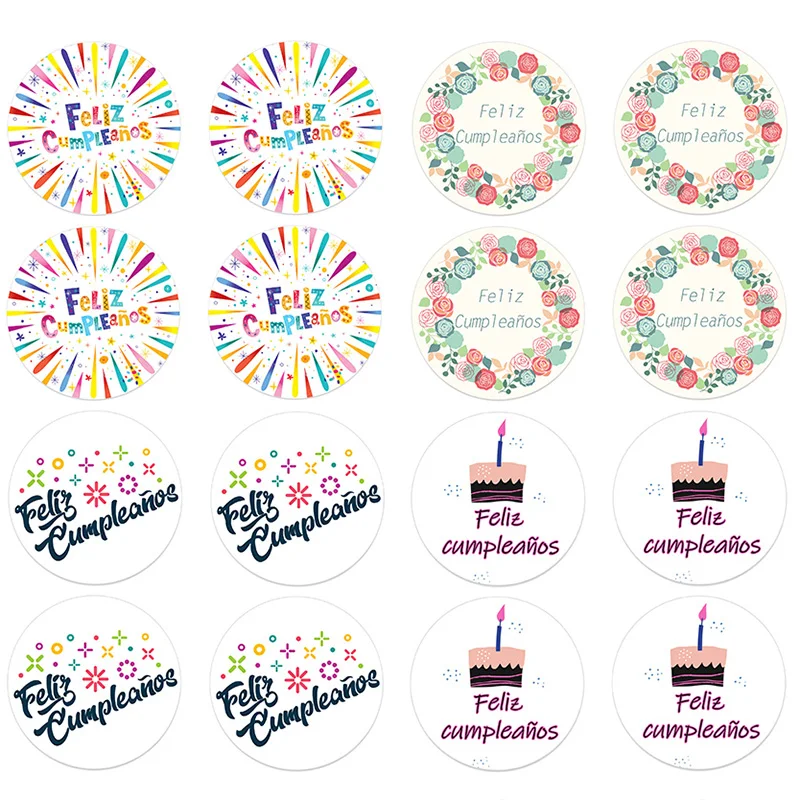 24/48pcs Birthday Party Spanish Decor Stickers Colorful Balloon Pattern Seal Adhesive Sticker for Diary Hand Account
24/48pcs Birthday Party Spanish Decor Stickers Colorful Balloon Pattern Seal Adhesive Sticker for Diary Hand Account