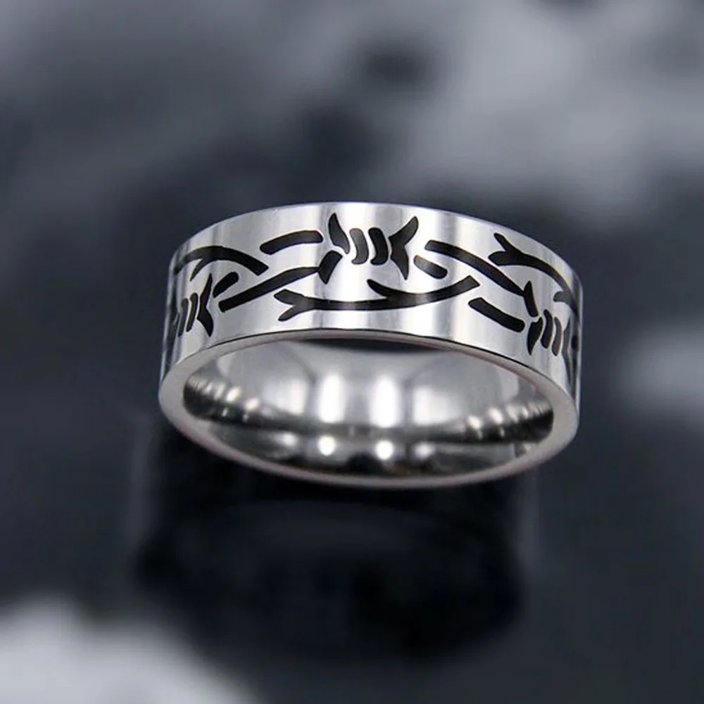 European and American fashion trend personality pattern unisex party gift titanium steel personality flame cross popular ring
European and American fashion trend personality pattern unisex party gift titanium steel personality flame cross popular ring