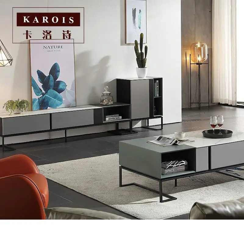 KAROIS 2360 Nordic Minimalist Creative Living Room Furniture Rock Board Coffee Table Tv Cabinet Combination
KAROIS 2360 Nordic Minimalist Creative Living Room Furniture Rock Board Coffee Table Tv Cabinet Combination