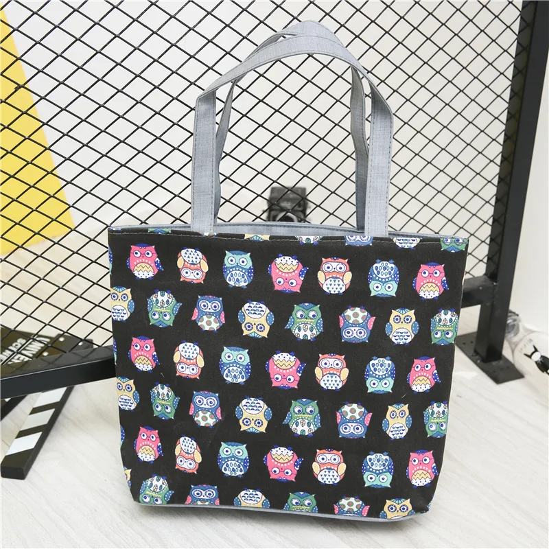 Summer New owl canvas bag casual retro women's shoulder bag portable large capacity bag
Summer New owl canvas bag casual retro women's shoulder bag portable large capacity bag