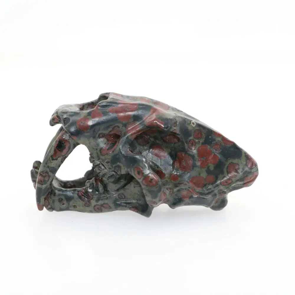 3" PLUM FLOWER STONE Carved Saber-toothed Tiger Crystal Skull,Crystal Healing Feng Shui Decoration Home Decore Skull Decor BU24
3" PLUM FLOWER STONE Carved Saber-toothed Tiger Crystal Skull,Crystal Healing Feng Shui Decoration Home Decore Skull Decor BU24