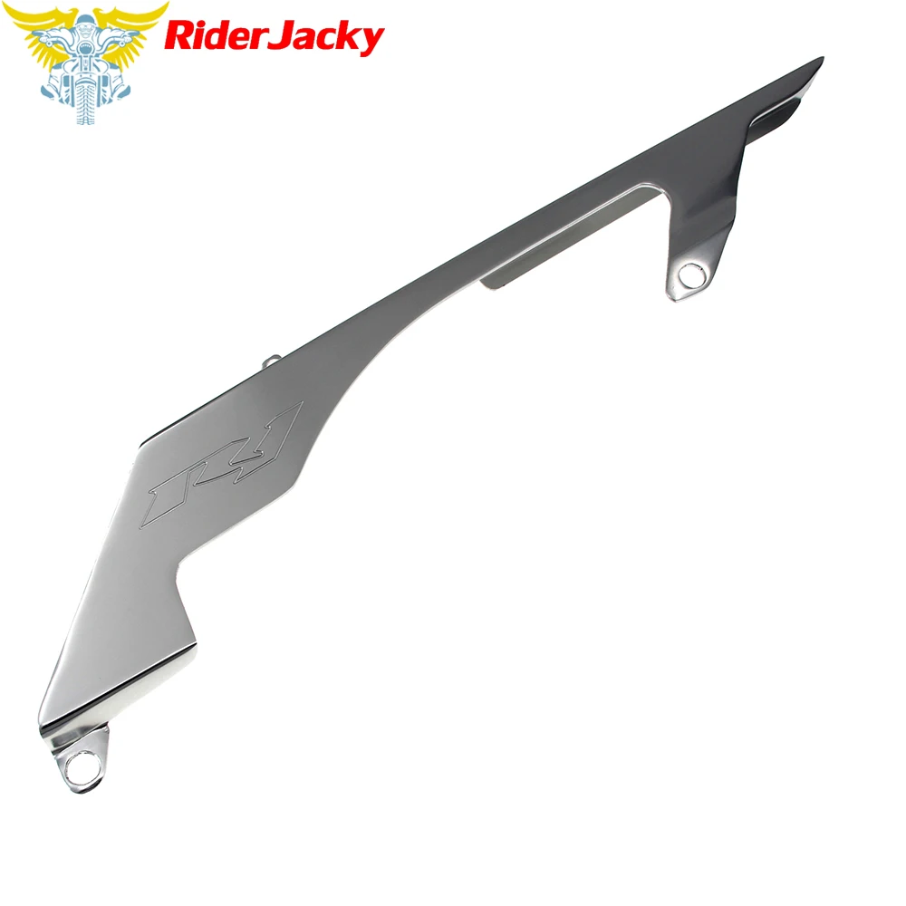 Мотоцикл с ЧПУ цепи защитная крышка для Yamaha YZF R1 YZFR1 2004 2008 2005 2006 2007 04 08|Накладки и