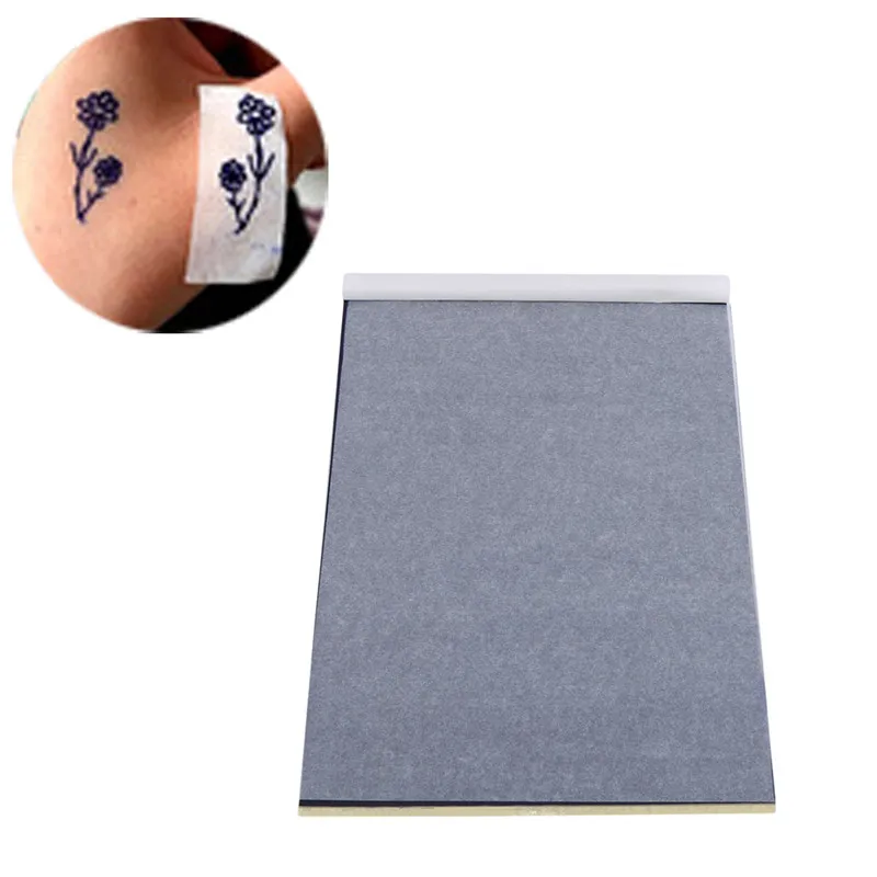 50 Sheets Tattoo Transfer Paper Spirit Master Tatoo Paper Thermal Stencil Carbon Copier Paper For Tattoo Supply
50 Sheets Tattoo Transfer Paper Spirit Master Tatoo Paper Thermal Stencil Carbon Copier Paper For Tattoo Supply