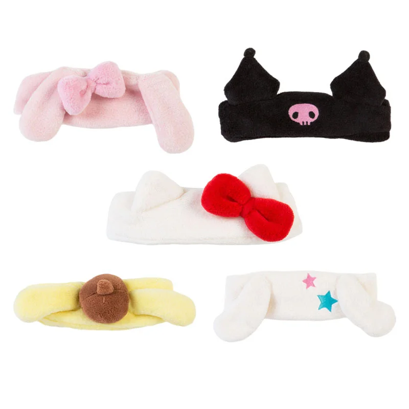 Kawaii аниме мультфильм Мелодия пурин собака Cinnamoroll Kt Cat Kuromi плюшевые мягкие игрушки ободок для волос Симпатичные куклы повязка на голову детск... 
Kawaii аниме мультфильм Мелодия пурин собака Cinnamoroll Kt Cat Kuromi плюшевые мягкие игрушки ободок для волос Симпатичные куклы повязка на голову детск...