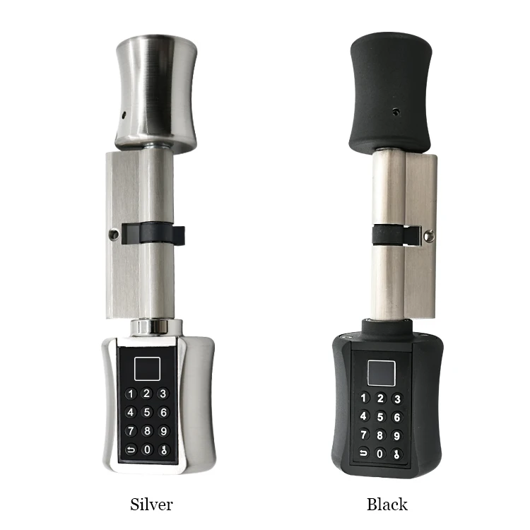 Fingerprint Smart Cylinder Lock password Biometric Electronic door Lock with Code digital Keypad Home intelligent lock airbnb
Fingerprint Smart Cylinder Lock password Biometric Electronic door Lock with Code digital Keypad Home intelligent lock airbnb