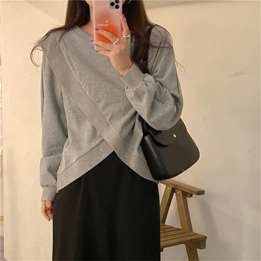 Alien Kitty Irregular Cotton Comfortable Women Sweatshirts 2021 New Loose-Fitting All Match Fashion Hot Sale OL Casual Tops
Alien Kitty Irregular Cotton Comfortable Women Sweatshirts 2021 New Loose-Fitting All Match Fashion Hot Sale OL Casual Tops