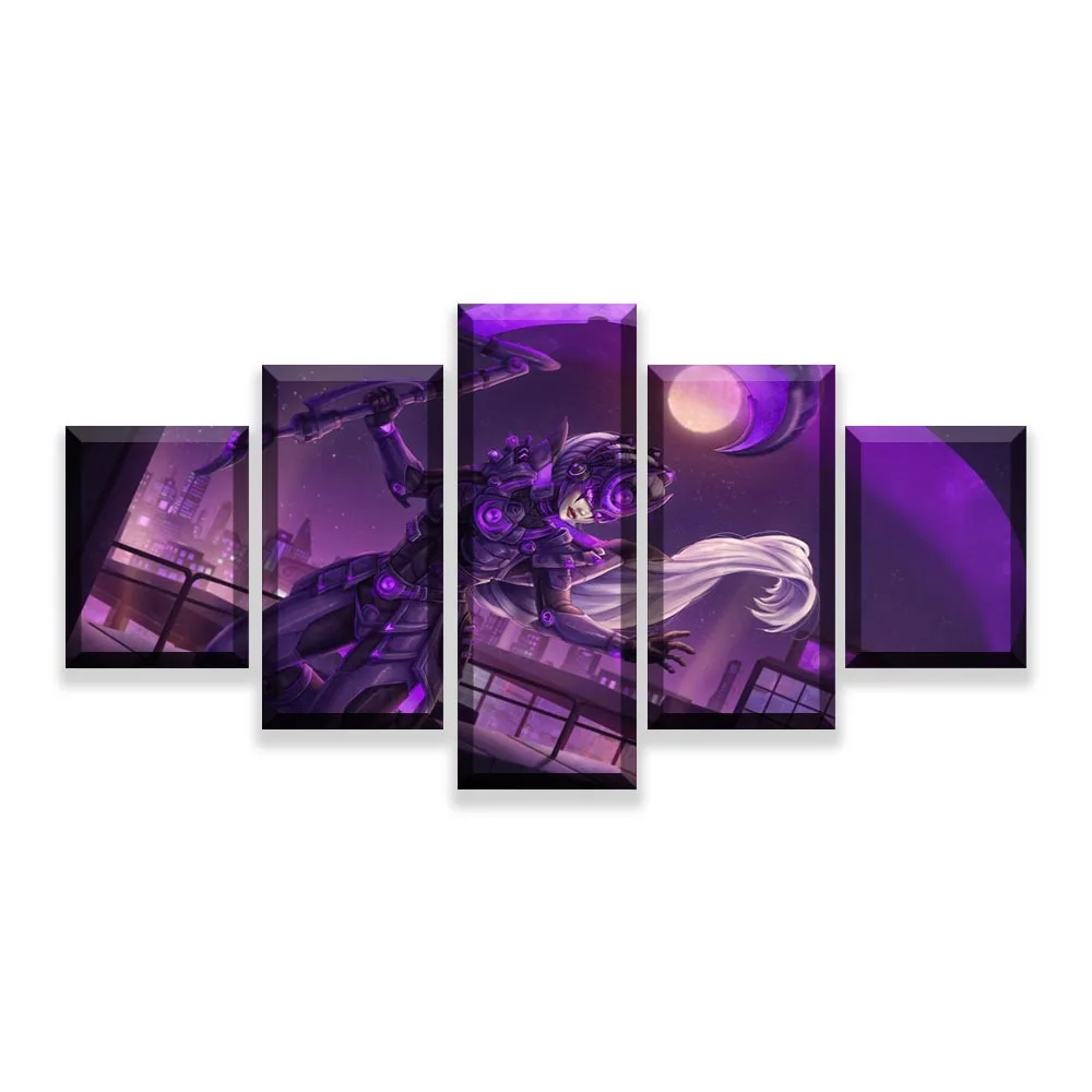 5 Panel LOL BloodMoon Diana Game Canvas Printed Painting For Living Room Wall Decor HD Picture Artworks Poster
5 Panel LOL BloodMoon Diana Game Canvas Printed Painting For Living Room Wall Decor HD Picture Artworks Poster