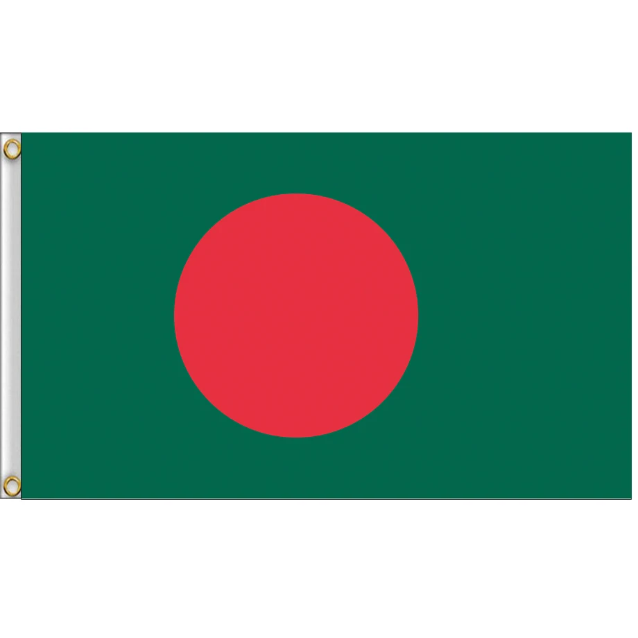 Bangladesh Flag 3x5ft 90x150cm World Country Nation Flag Banner Custom Digital Printed Polyester
Bangladesh Flag 3x5ft 90x150cm World Country Nation Flag Banner Custom Digital Printed Polyester