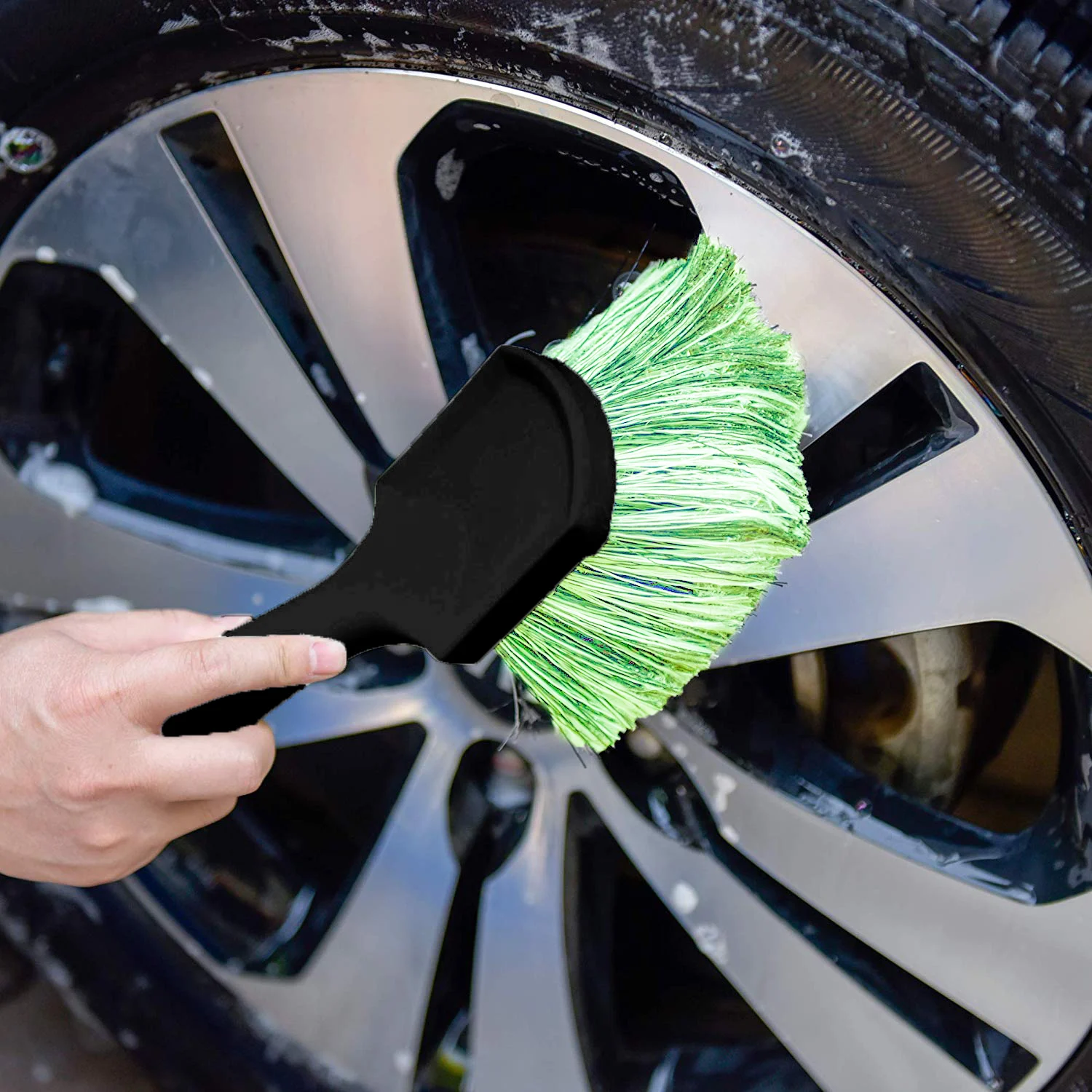 Car Wheel Wash Brush PP Plastic Handle Vehicle Cleaning Brush Wheel Rims Tire Washing Brush Auto Body Brush Multi-use Washing
Car Wheel Wash Brush PP Plastic Handle Vehicle Cleaning Brush Wheel Rims Tire Washing Brush Auto Body Brush Multi-use Washing