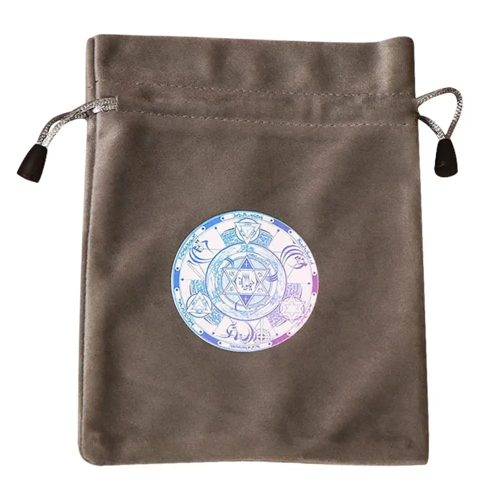 1Pcs Elegant Velour Tarot Bag Divination Bags For Oracle Cards Dices Runes Double-Layer Travel Drawstring Gift Pouches For Jewel
1Pcs Elegant Velour Tarot Bag Divination Bags For Oracle Cards Dices Runes Double-Layer Travel Drawstring Gift Pouches For Jewel