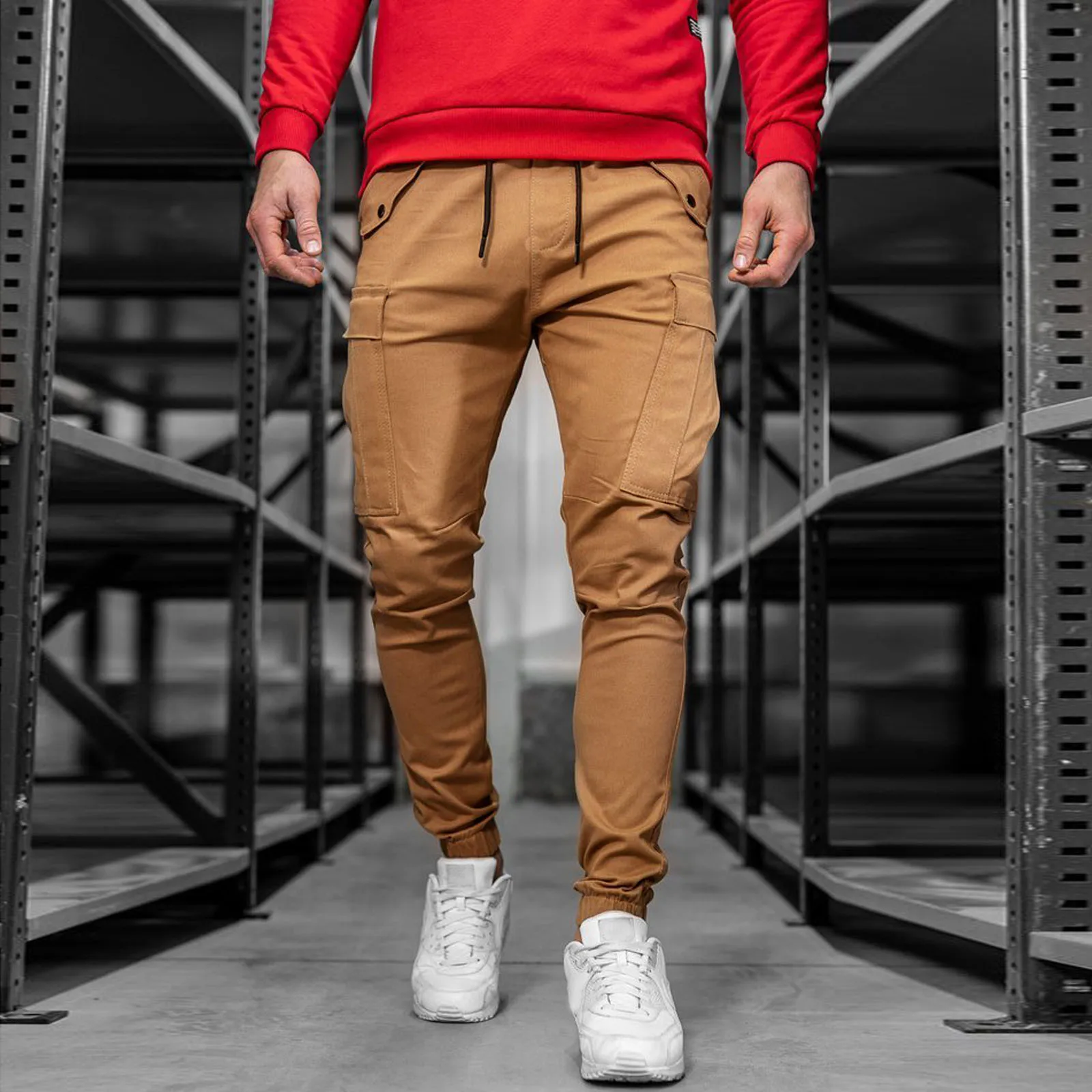 Джоггеры мужские повседневные однотонные, хлопковые брюки-карго, эластичные длинные штаны в стиле милитари, удобные мужские леггинсы, 2021, # ...
Джоггеры мужские повседневные однотонные, хлопковые брюки-карго, эластичные длинные штаны в стиле милитари, удобные мужские леггинсы, 2021, # ...