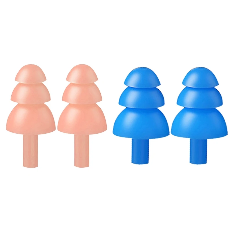 1 Pair Reusable Silicone Earplugs Waterproof Hypoallergenic Noise Reduction Earpplugs For Sleeping/Learning/Swimming
1 Pair Reusable Silicone Earplugs Waterproof Hypoallergenic Noise Reduction Earpplugs For Sleeping/Learning/Swimming