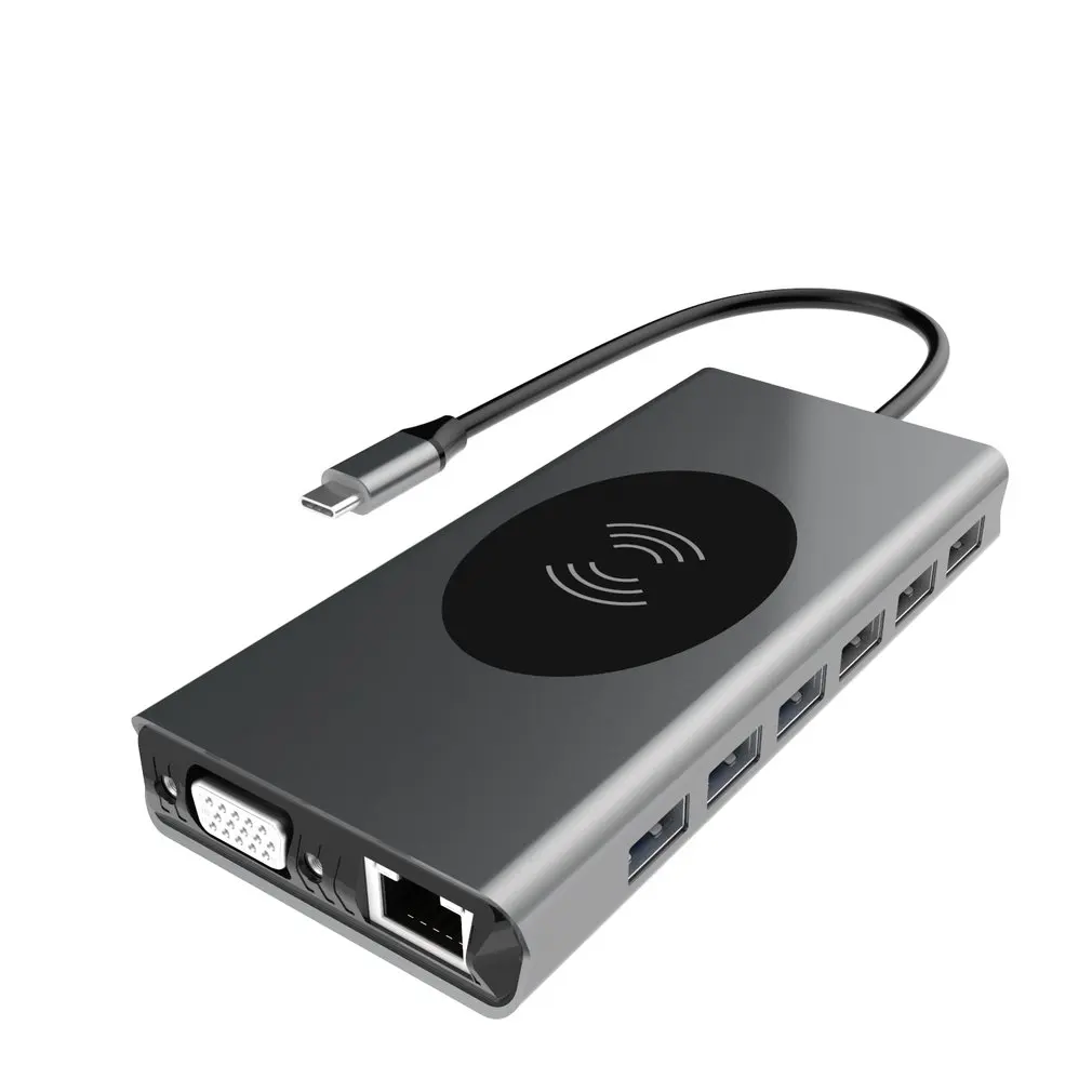 USB-концентратор 15 в 1, USB C-HDMI-совместимый картридер RJ45 VGA PD, внешний портативный концентратор, док-станция Type-C, адаптер для Macbook Pro
USB-концентратор 15 в 1, USB C-HDMI-совместимый картридер RJ45 VGA PD, внешний портативный концентратор, док-станция Type-C, адаптер для Macbook Pro