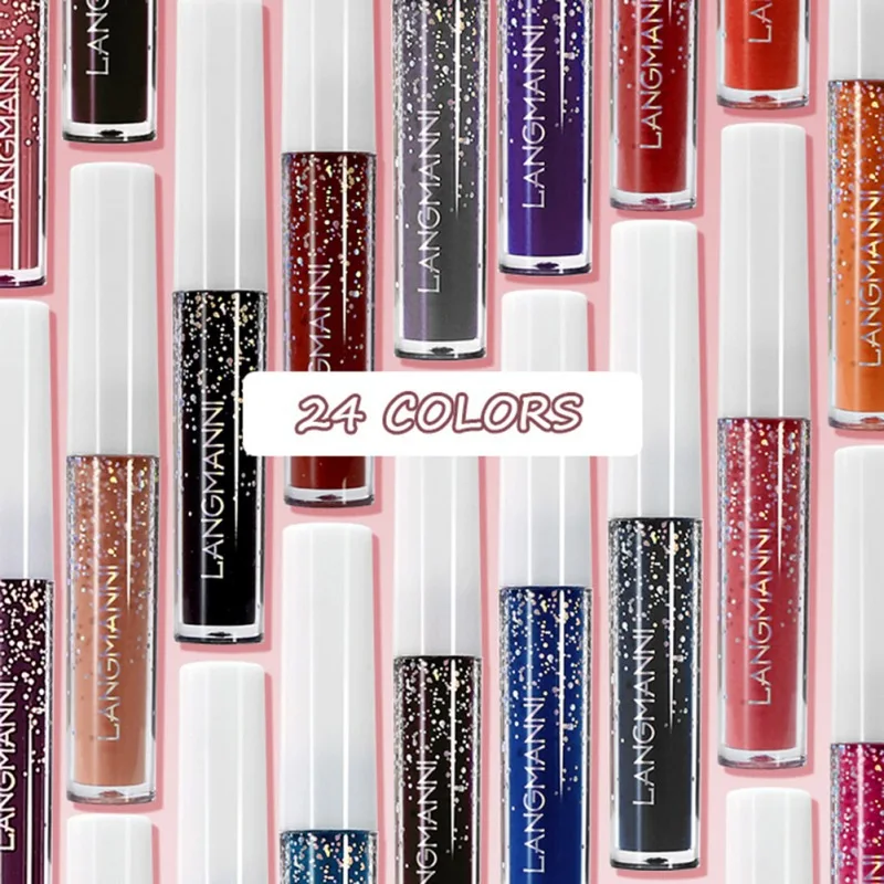 24 Colors/Kit Matte Kit Long Lasting Velvet Lips Tint Liquid Lipsticks Waterproof Non-Stick Cup Lip gloss Cosmetic
24 Colors/Kit Matte Kit Long Lasting Velvet Lips Tint Liquid Lipsticks Waterproof Non-Stick Cup Lip gloss Cosmetic