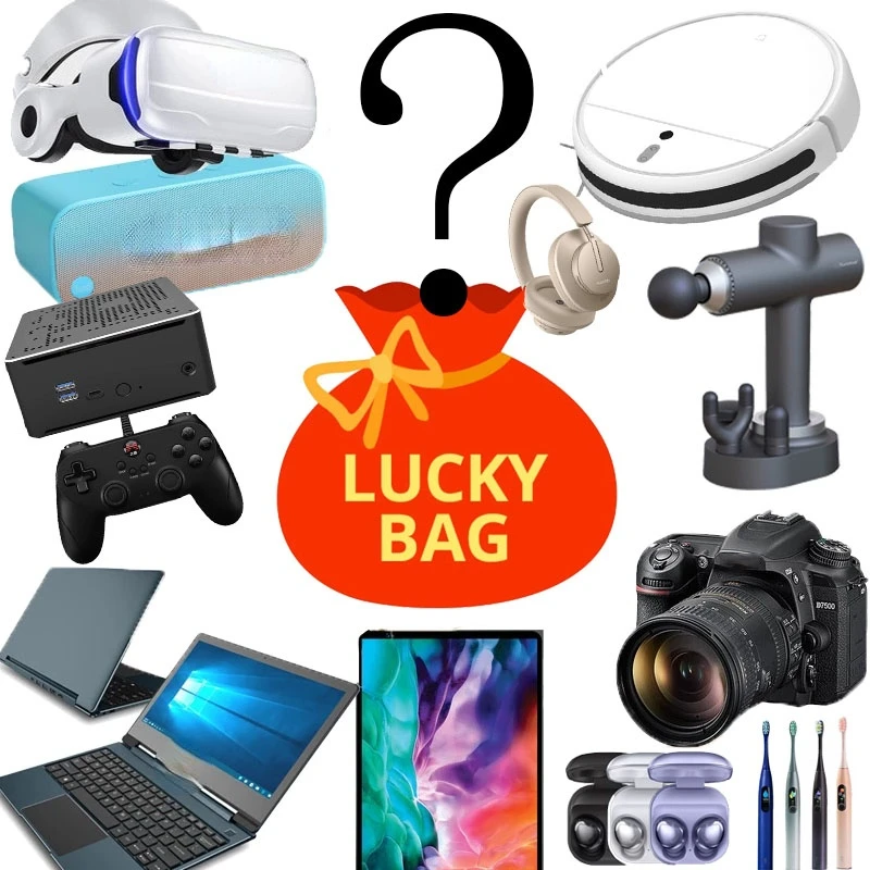 Lucky Box - Mystery Blind Box Electronic Best Gift Random Style Interesting Exciting Lucky Box Such for Birthday Christmas Gift
Lucky Box - Mystery Blind Box Electronic Best Gift Random Style Interesting Exciting Lucky Box Such for Birthday Christmas Gift