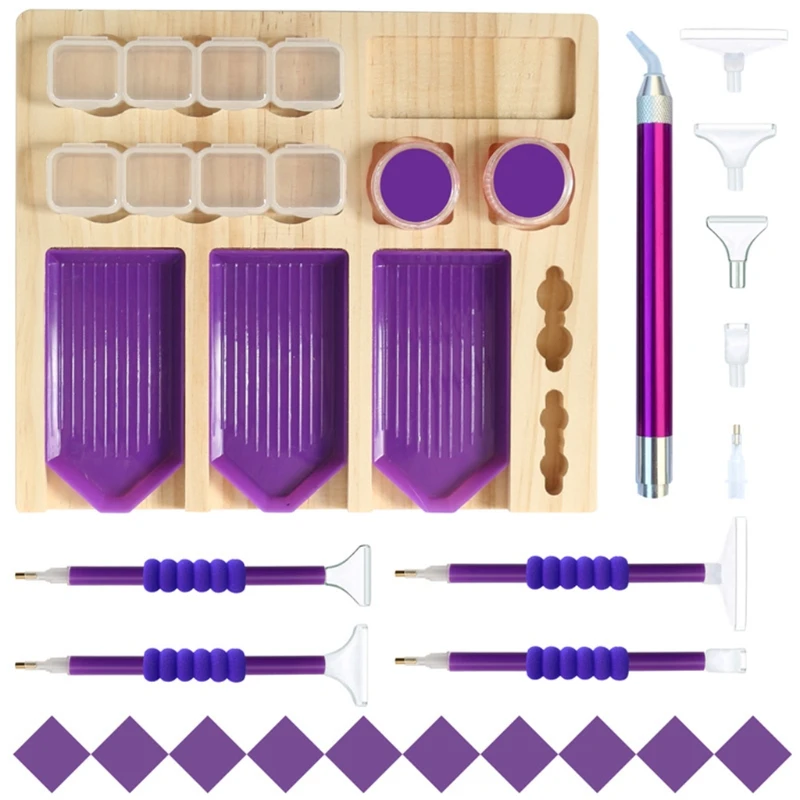 5D Diamond Painting Tools Tray Organizer Art Accessories for Adults Multi-Boat Holder Bead Storage Containers
5D Diamond Painting Tools Tray Organizer Art Accessories for Adults Multi-Boat Holder Bead Storage Containers