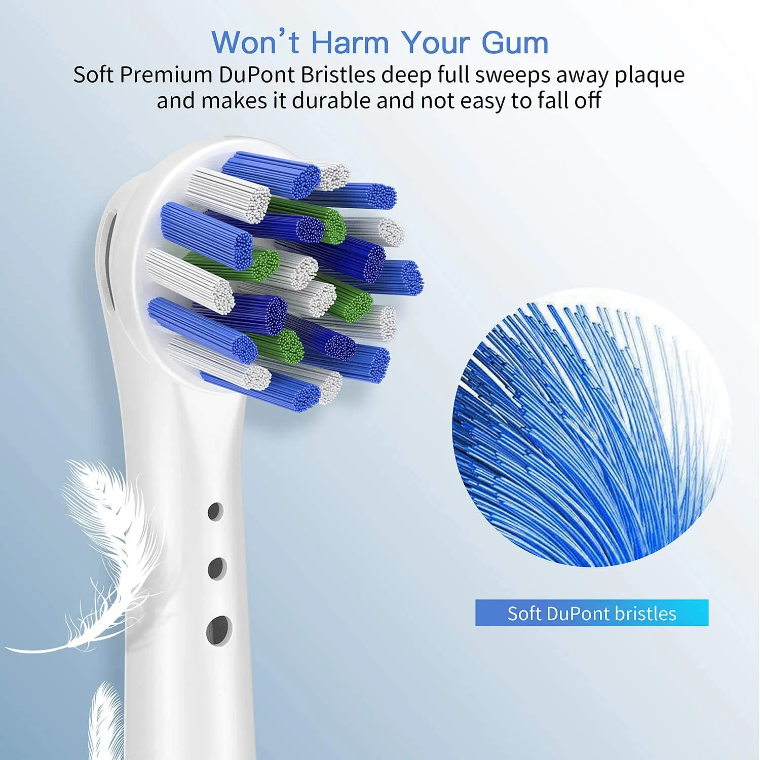 3D Whitening Electric Toothbrush Replacement Brush Heads Refill For Braun Oral B Toothbrush Heads 8Pcs Vitality Toothbrush Head
3D Whitening Electric Toothbrush Replacement Brush Heads Refill For Braun Oral B Toothbrush Heads 8Pcs Vitality Toothbrush Head
