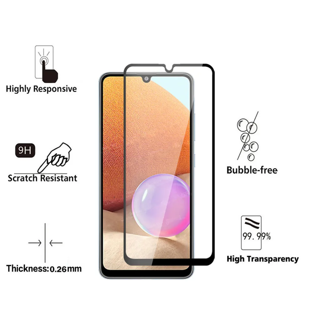 Полноэкранное защитное стекло с защитой от синего света для Xiaomi 9 10 11 Lite Poco X3 NFC X2 M3