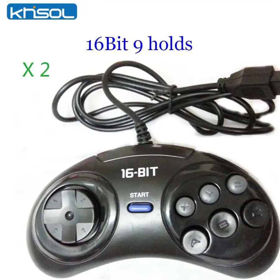 1/2 шт. геймпады с 9 отверстиями для Sega Genesis 16bit, игровой контроллер для Sega Joypad, высокое качество, хорошая цена, игровые аксессуары
1/2 шт. геймпады с 9 отверстиями для Sega Genesis 16bit, игровой контроллер для Sega Joypad, высокое качество, хорошая цена, игровые аксессуары