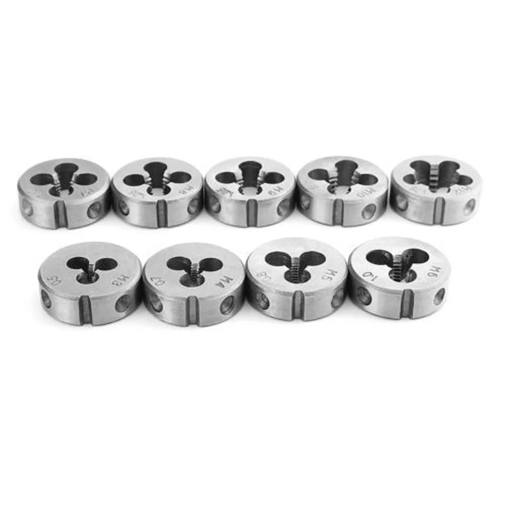 20pcs Metric Tap Die Set Tap And Die Wrench Kit Screw Tool Alloy Steel Wrench Threaded Cutting Nut Bolt Screw Hand Tool With Box
20pcs Metric Tap Die Set Tap And Die Wrench Kit Screw Tool Alloy Steel Wrench Threaded Cutting Nut Bolt Screw Hand Tool With Box
