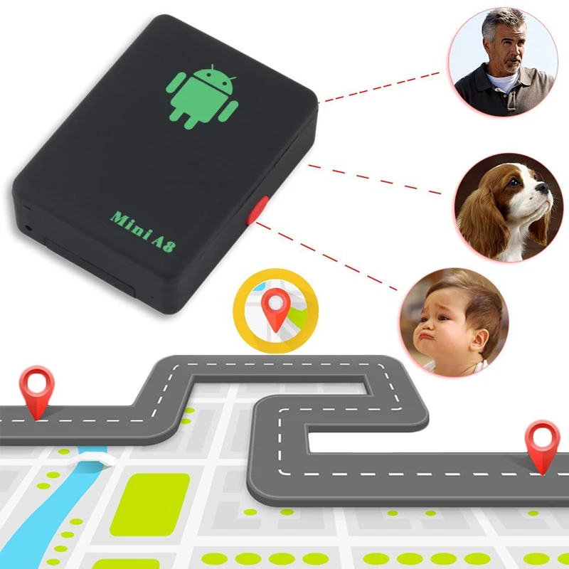 Mini Global A8 GPS трекер глобальный локатор слежения устройство с реального времени