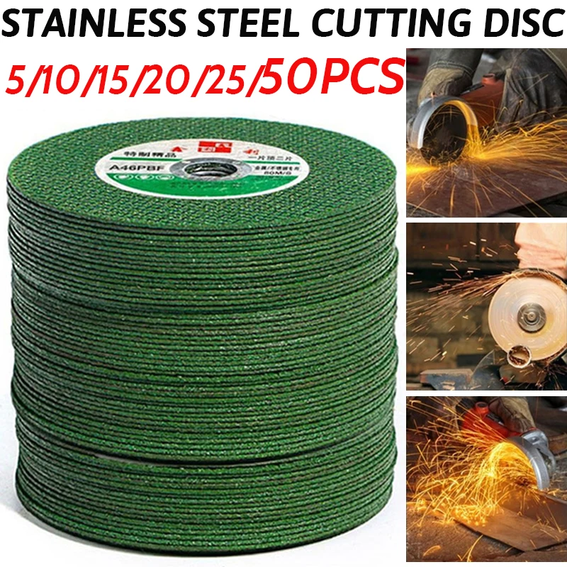 5-50pcs 105mm Metal Cutting Disc Angle Grinder Stainless Steel Metal Grinding Wheel Resin Double Mesh Ultra-thin Polishing Sheet
5-50pcs 105mm Metal Cutting Disc Angle Grinder Stainless Steel Metal Grinding Wheel Resin Double Mesh Ultra-thin Polishing Sheet