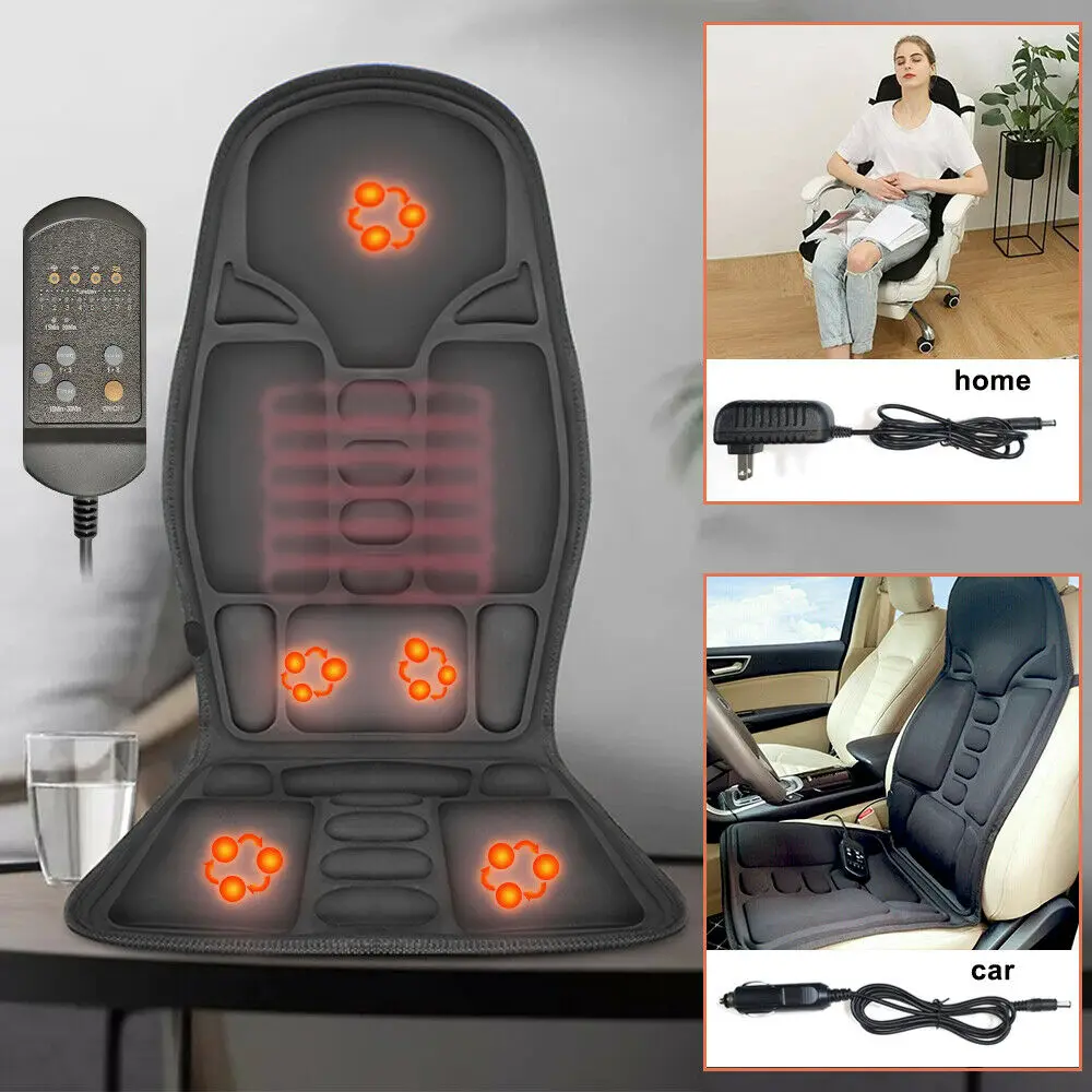 8 Modes Massage Cushion With Heated Electric Neck Massager Back Massage Chair Cushion Machine Lumbar Neck Mattress Pain Relief
8 Modes Massage Cushion With Heated Electric Neck Massager Back Massage Chair Cushion Machine Lumbar Neck Mattress Pain Relief