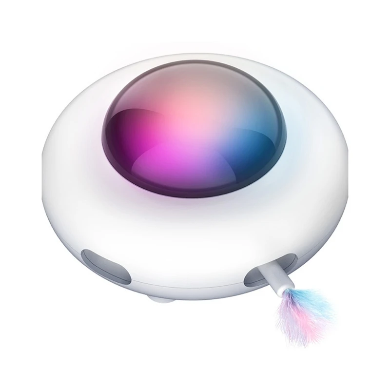 Electronic Intelligent Ufo Turntable Automatic Swing Cat Dog Pet Interactive Three Kinds of Feather Movement Speed Gift
Electronic Intelligent Ufo Turntable Automatic Swing Cat Dog Pet Interactive Three Kinds of Feather Movement Speed Gift