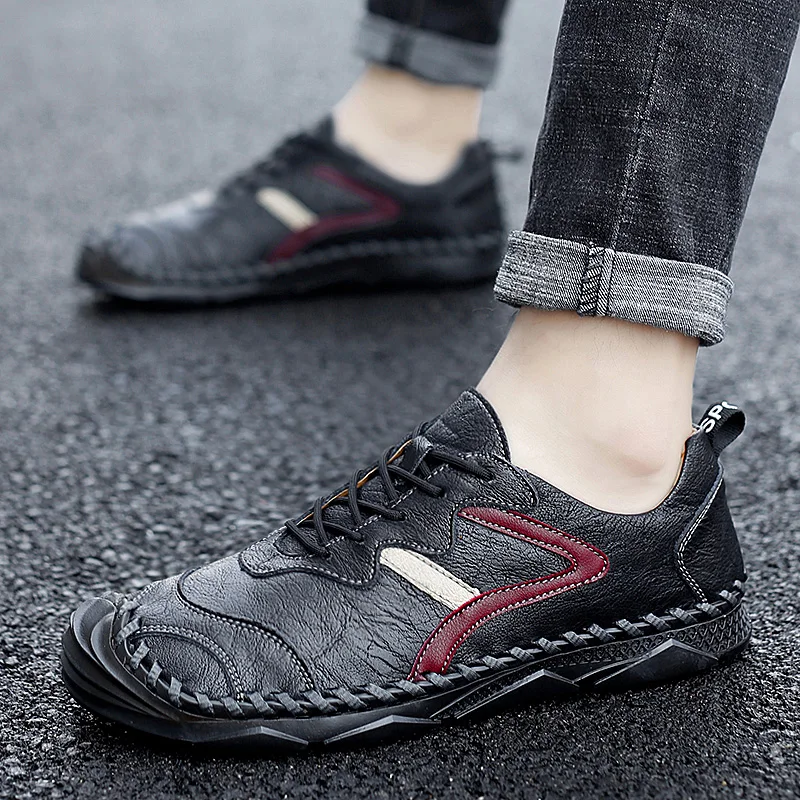 Zapatillas Hombre Leather Shoes For Men Genuine Male Shoe Men's Spring Sneakers Casual Moccasins 2020 Summer
Zapatillas Hombre Leather Shoes For Men Genuine Male Shoe Men's Spring Sneakers Casual Moccasins 2020 Summer