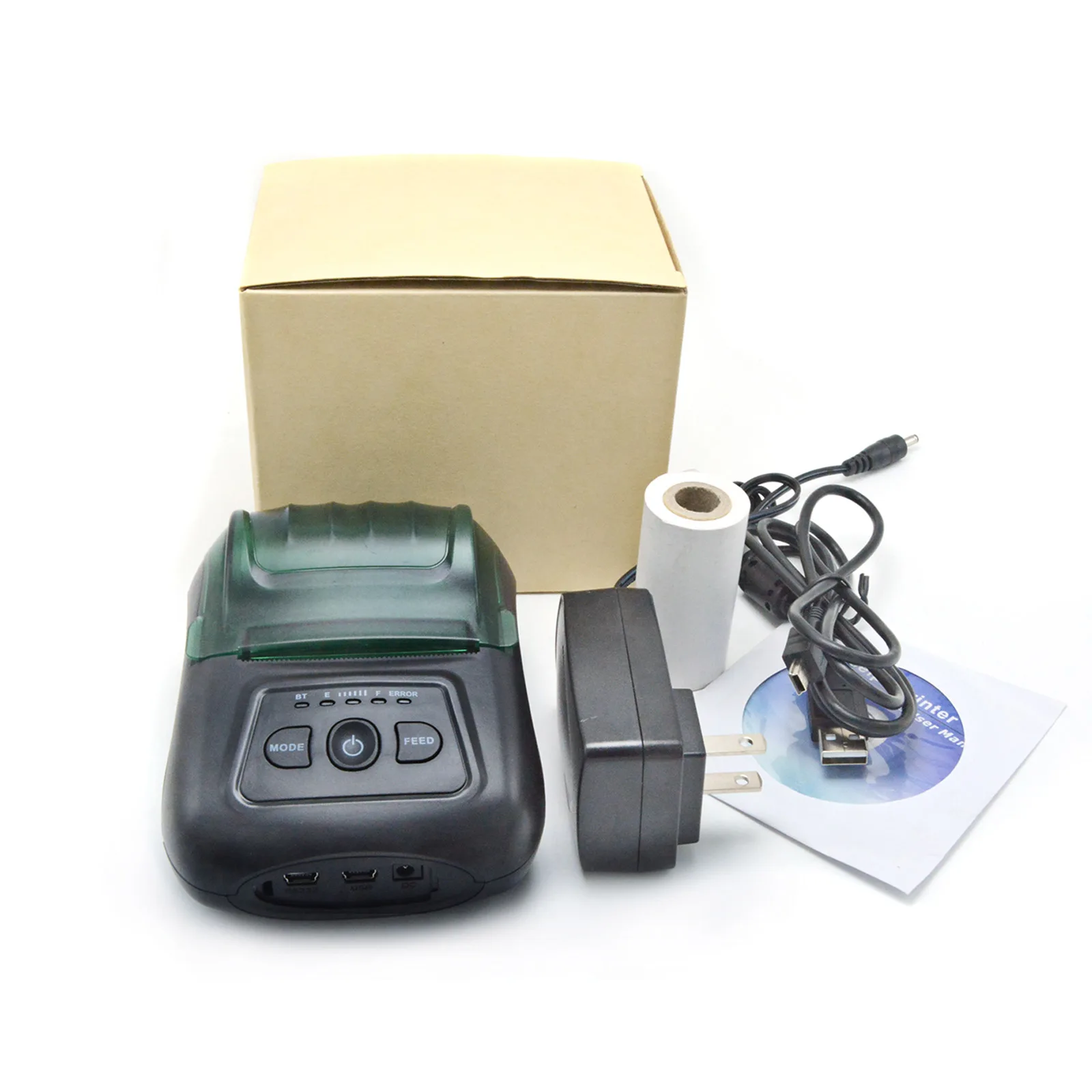 POS-5810DD 58mm Mini Bluetooth Printer Wireless Mobile POS Bluetooth Thermal Receipt Printer
POS-5810DD 58mm Mini Bluetooth Printer Wireless Mobile POS Bluetooth Thermal Receipt Printer