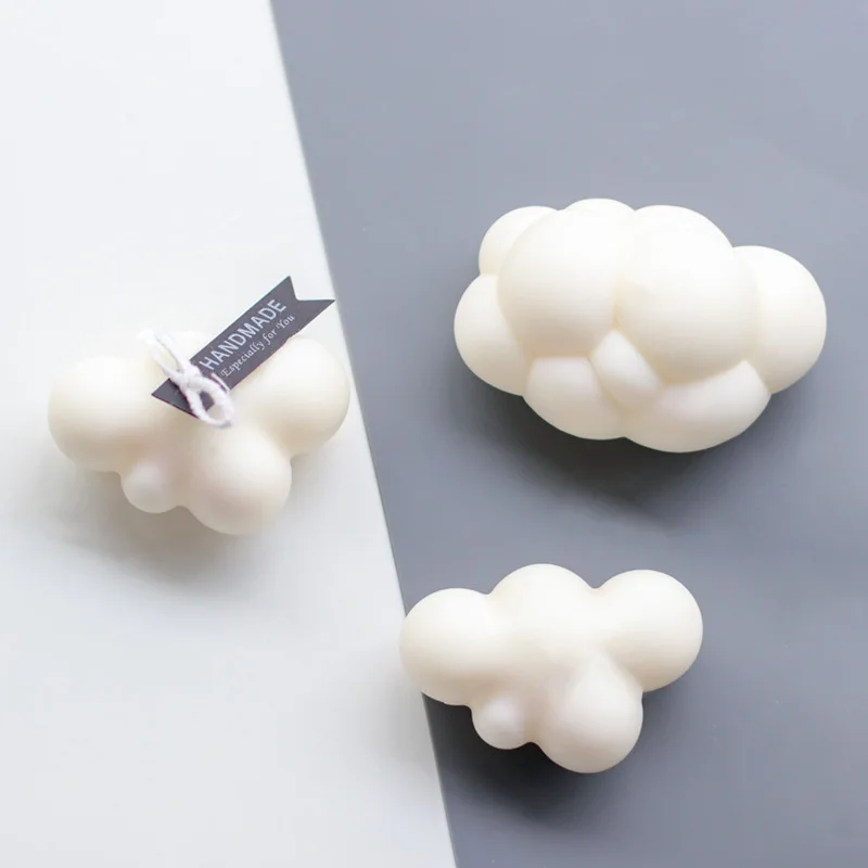 Silicone Molds For Candle Making Shapes For Cute Cloud Figures Soap Forms DIY Crafts 3D Supplies Kitchen Baking Tools
Silicone Molds For Candle Making Shapes For Cute Cloud Figures Soap Forms DIY Crafts 3D Supplies Kitchen Baking Tools