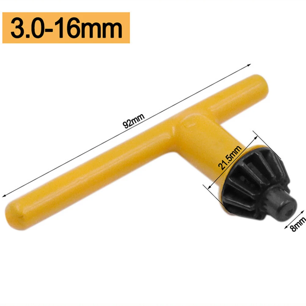 Carbon Steel Multi-Function Electric Hand Drill Press Chuck Key Wrench Chuck Wrench Tool Part 0.6-6mm/1.5-10mm/1.5-13mm/3-16mm
Carbon Steel Multi-Function Electric Hand Drill Press Chuck Key Wrench Chuck Wrench Tool Part 0.6-6mm/1.5-10mm/1.5-13mm/3-16mm