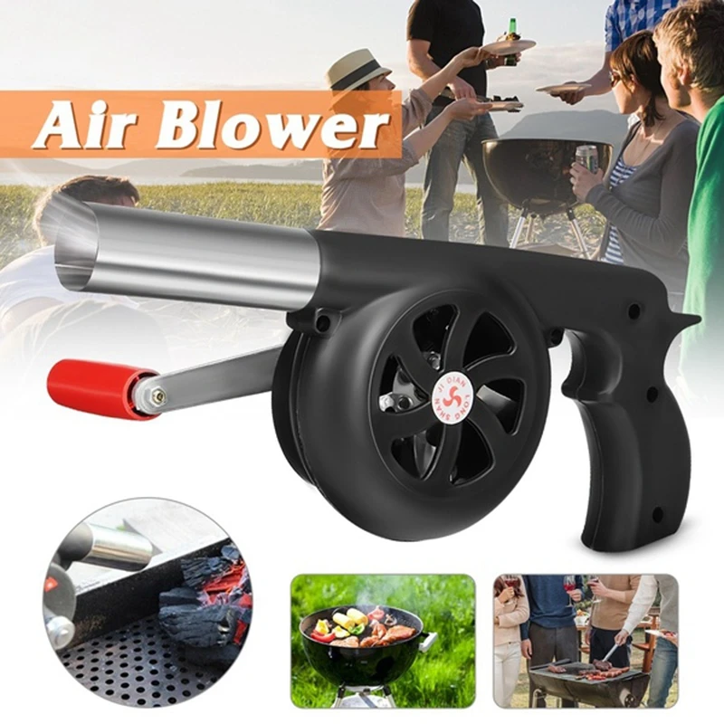 Outdoor Cooking BBQ Fan Air Blower For Barbecue Fire Bellows Hand Crank Tool for Picnic Camping stove accessories
Outdoor Cooking BBQ Fan Air Blower For Barbecue Fire Bellows Hand Crank Tool for Picnic Camping stove accessories