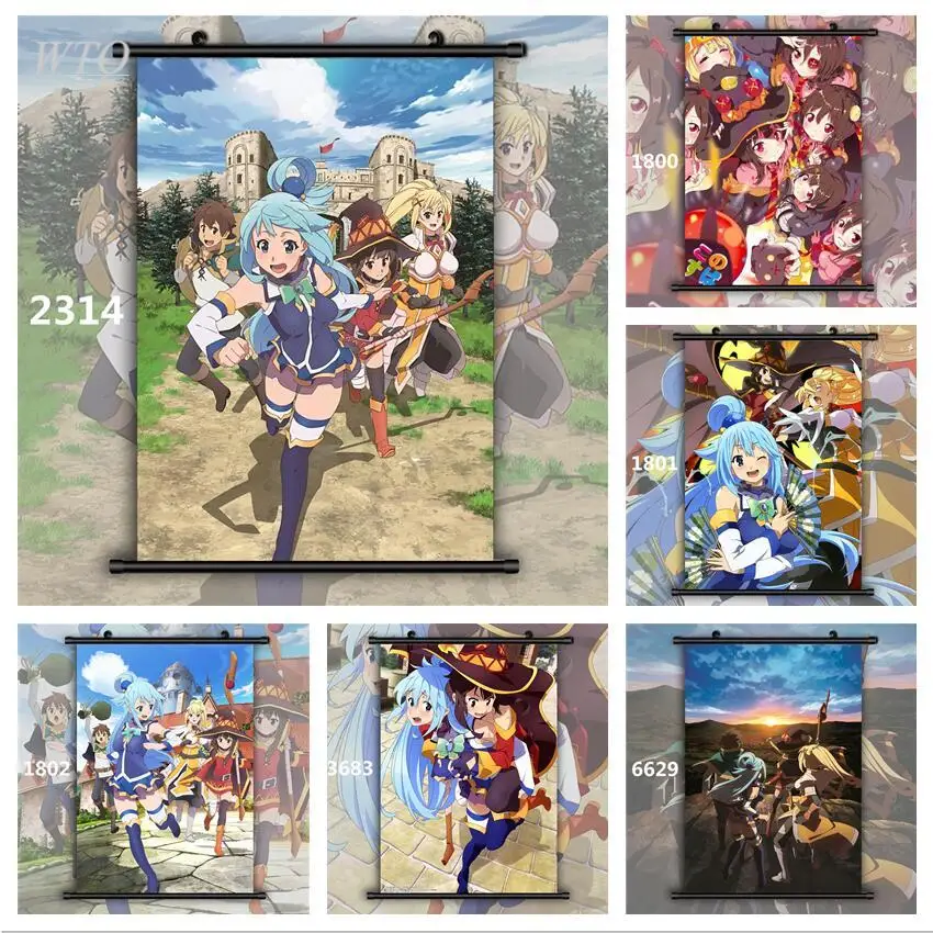 Kono Subarashii Sekai Ni Shukufuku Anime Posters Canvas Painting Wall Decor Wall Posters Wall Art Picture Decoration Home Decor
Kono Subarashii Sekai Ni Shukufuku Anime Posters Canvas Painting Wall Decor Wall Posters Wall Art Picture Decoration Home Decor