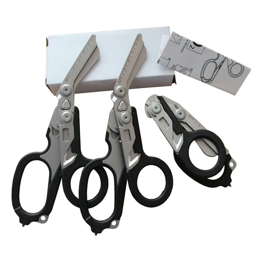 Multifunction Scissors Raptors First Aid Expert Tactical Folding Scissors Outdoor Survival Tool Combination
Multifunction Scissors Raptors First Aid Expert Tactical Folding Scissors Outdoor Survival Tool Combination
