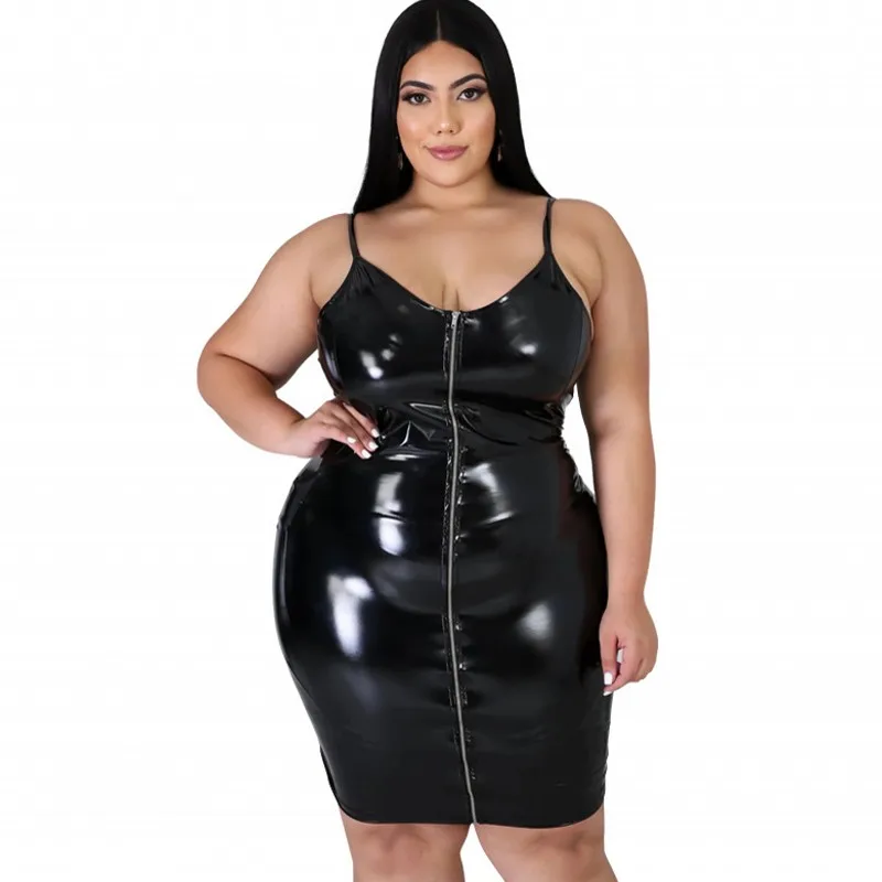 Кожаное эластичное женское платье, 4XL, 5XL, размера плюс, на молнии, без рукавов, обтягивающее, летнее, в уличном стиле, пикантное, на тонких бре...
Кожаное эластичное женское платье, 4XL, 5XL, размера плюс, на молнии, без рукавов, обтягивающее, летнее, в уличном стиле, пикантное, на тонких бре...