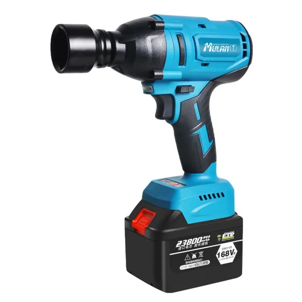 Brushless auto repair electric wrench, lithium wrench, large torque impact air gun, metal wall plate
Brushless auto repair electric wrench, lithium wrench, large torque impact air gun, metal wall plate
