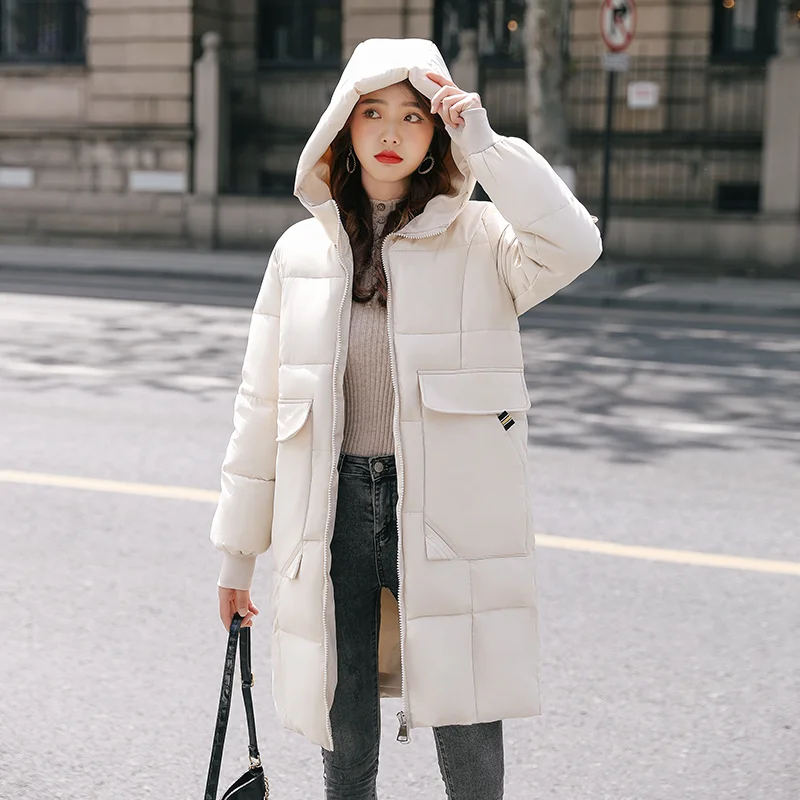 ISENMAL Women Winter Hooded Warm Coat Plus Size Cotton Padded Jacket Female Long Parka Womens Wadded Jaqueta Feminina
ISENMAL Women Winter Hooded Warm Coat Plus Size Cotton Padded Jacket Female Long Parka Womens Wadded Jaqueta Feminina