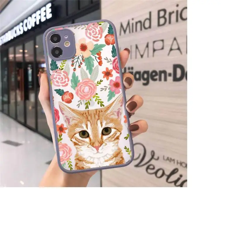 Animal flower dog cat cute Phone Case matte transparent For gray iPhone 7 8 x xs xr 11 12 pro plus max mini Funda Clear
Animal flower dog cat cute Phone Case matte transparent For gray iPhone 7 8 x xs xr 11 12 pro plus max mini Funda Clear