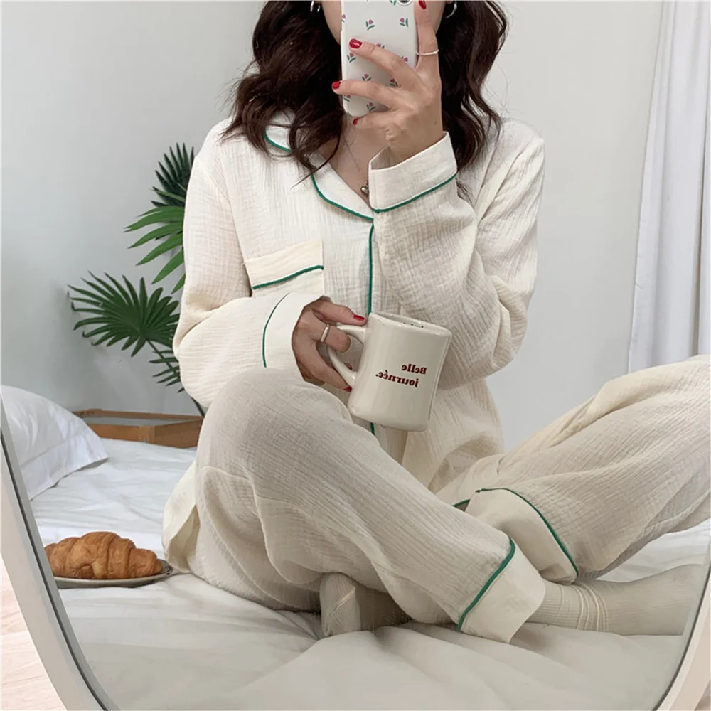 Alien Kitty Cotton Loose Home Wear Clothe Pajama Suit Sweet 2021 Comfortable New Soft Autumn Sleepwear Hot Women OL Casual
Alien Kitty Cotton Loose Home Wear Clothe Pajama Suit Sweet 2021 Comfortable New Soft Autumn Sleepwear Hot Women OL Casual
