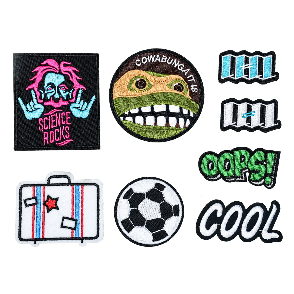 European And American Embroidery English Letters Clothing Accessories Badge Adhesive Patch Factory Direct Embroidery Cloth Stick
European And American Embroidery English Letters Clothing Accessories Badge Adhesive Patch Factory Direct Embroidery Cloth Stick