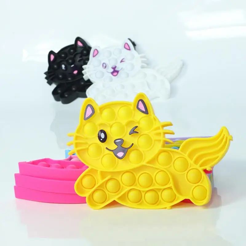 Новый Популярный Радужный кот, пузырьки на кончик пальца, игрушки для детей, настольная головоломка, игрушки для декомпрессии, детские рожд...
Новый Популярный Радужный кот, пузырьки на кончик пальца, игрушки для детей, настольная головоломка, игрушки для декомпрессии, детские рожд...